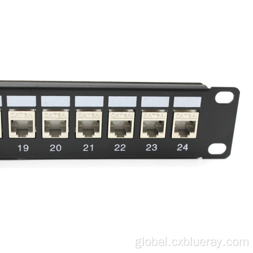 China keystone 24 port cat6 patch panel Manufactory